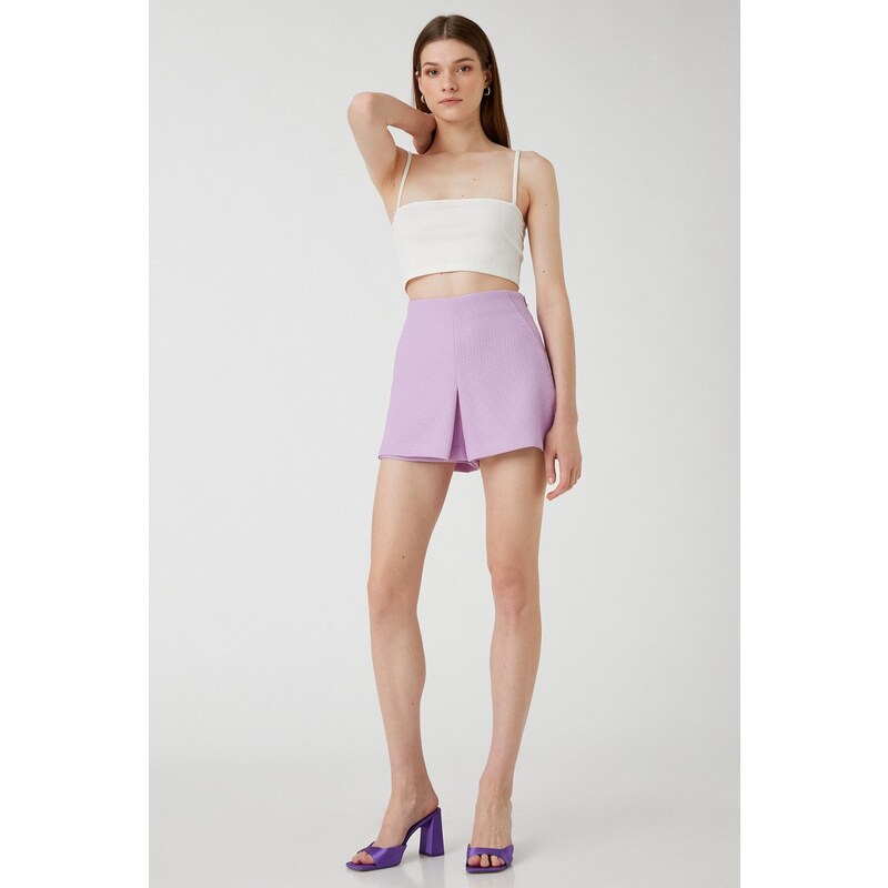 Koton Women's Lilac Shorts & Bermuda