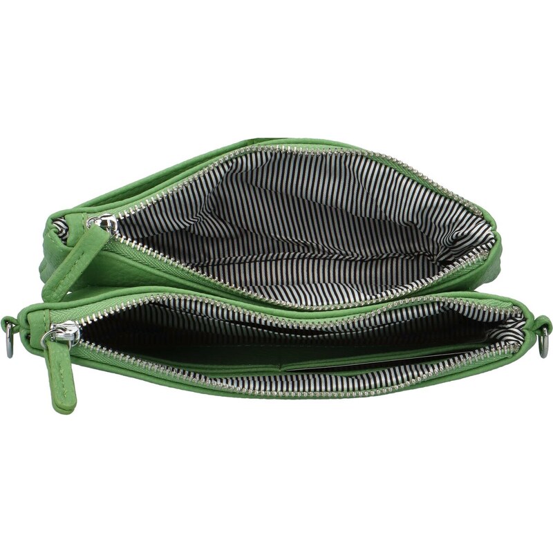 Dámská mini crossbody kabelka zelená - MaxFly Terrina zelená