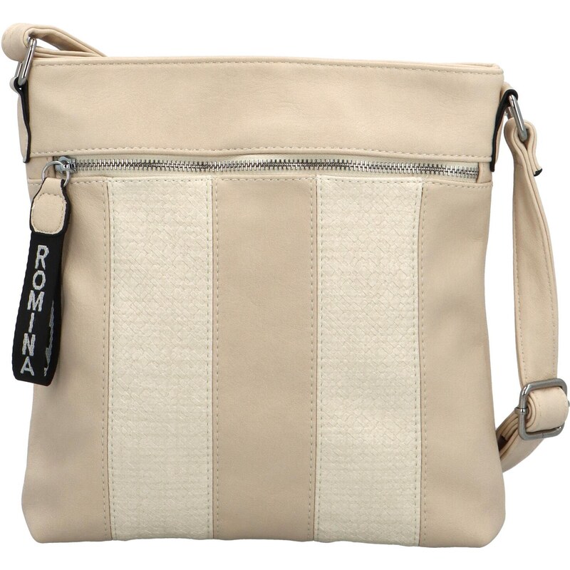 Dámská crossbody béžová - Romina & Co Bags Meschinia béžová