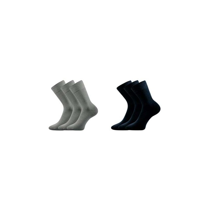 Fuski BOMA Společenské ponožky EFES-A šedá 35-38 (23-25)
