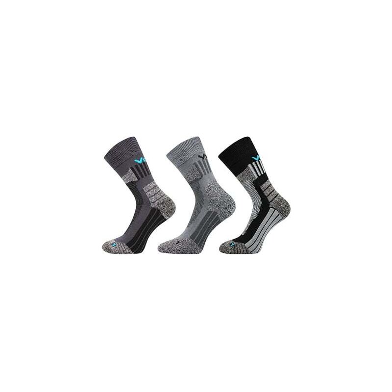 Fuski BOMA Teplé ponožky VoXX EGOIST černá-modrá 35-38 (23-25)
