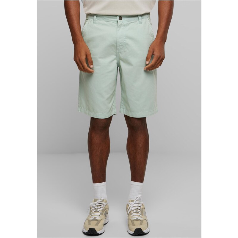 Urban Classics Pánské kraťasy Organic Skater Chino - mint