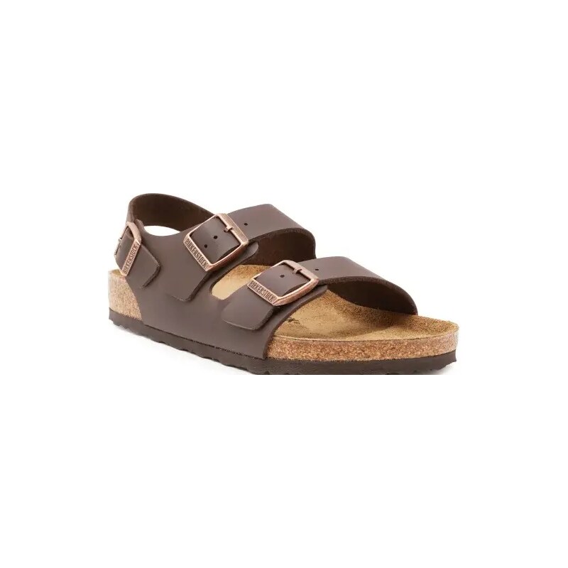 Birkenstock Kůžoné sandály Milano