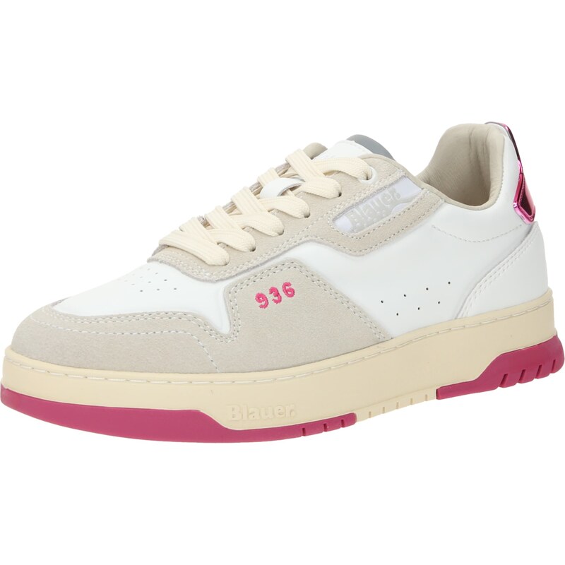 Blauer.USA Tenisky pink / bílá / barva bílé vlny 114881882