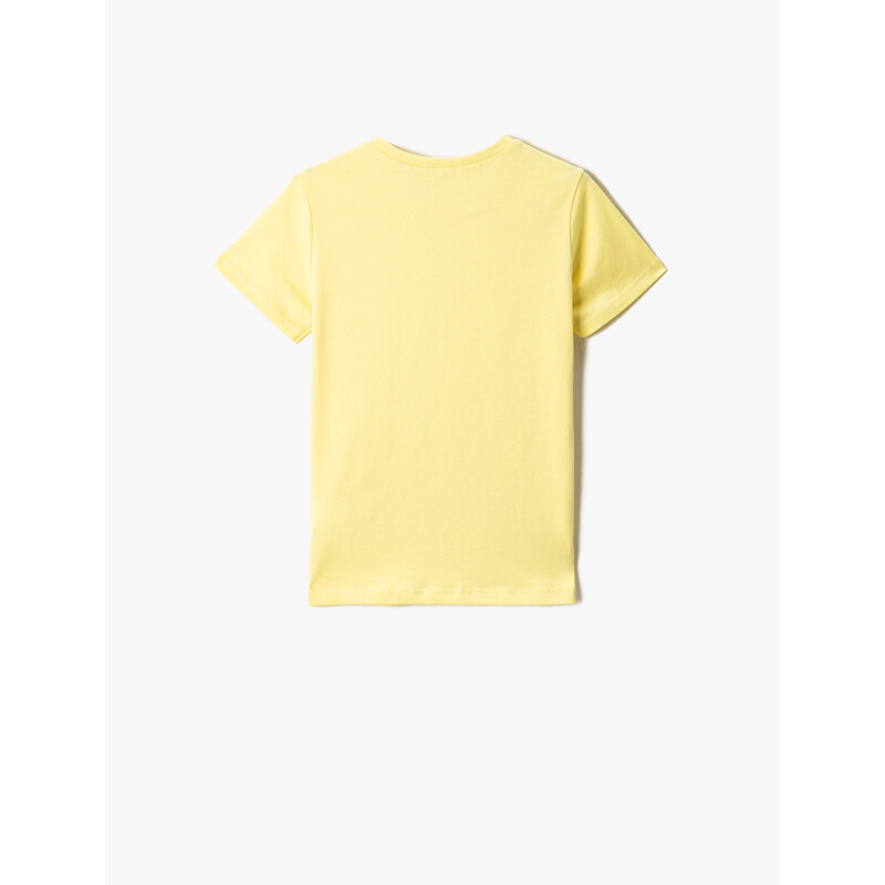 Koton Basic Short Sleeve T-Shirt. Crew Neck Cotton.