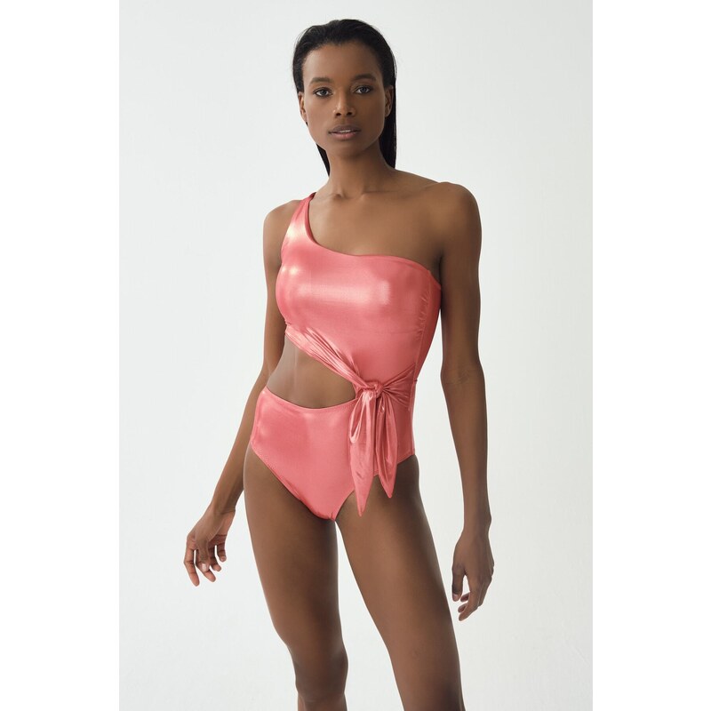 Dagi Coral One-Shoulder Swimsuit