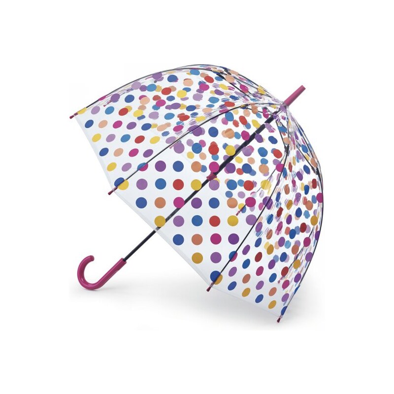 Fulton London Průhledný deštník BIRDCAGE-2 - DORA