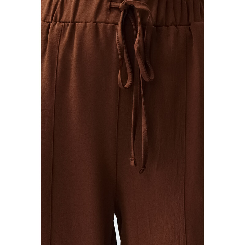 Trendyol Brown Harem/Shalwar Aerobin Trousers