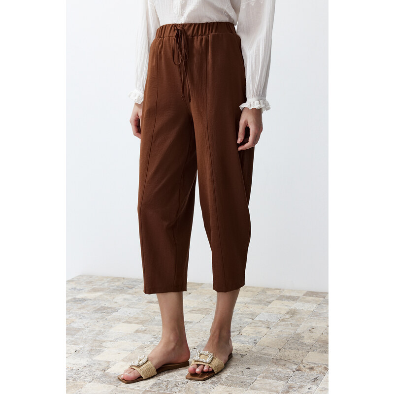 Trendyol Brown Harem/Shalwar Aerobin Trousers