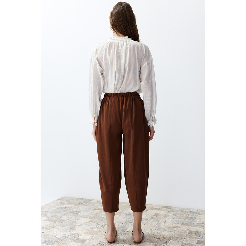 Trendyol Brown Harem/Shalwar Aerobin Trousers