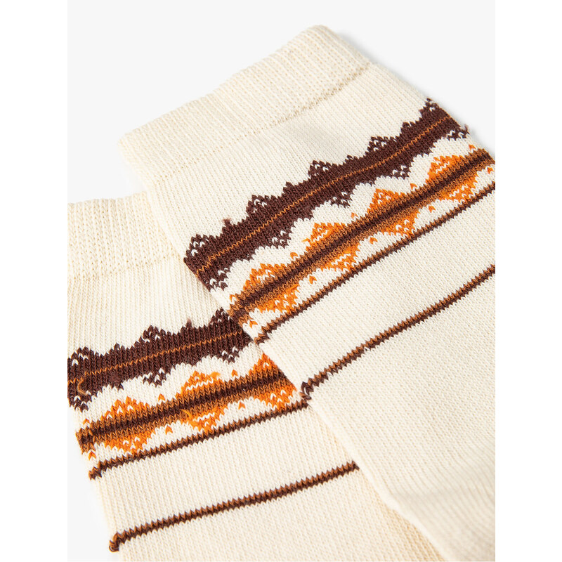 Koton Ethnic Patterned Socks