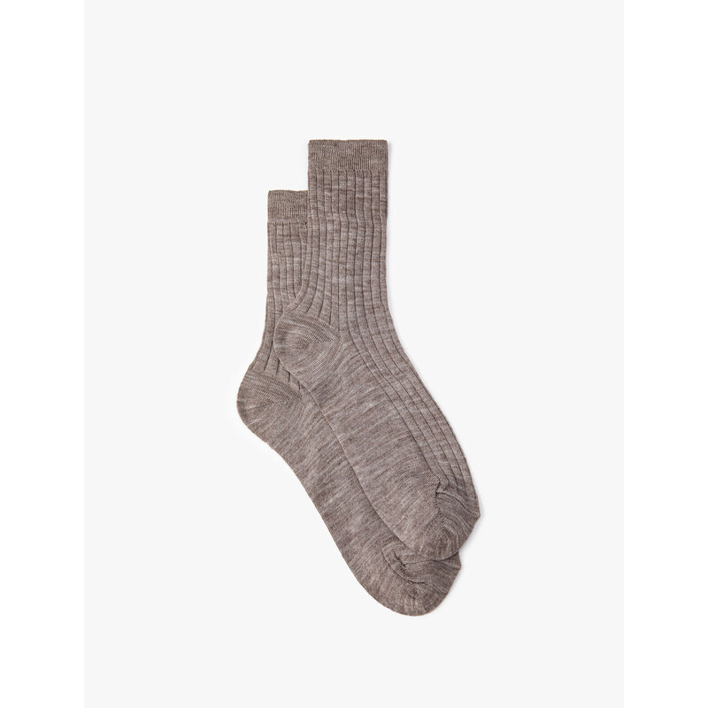 Koton Thick Textured Wool Blended Socks