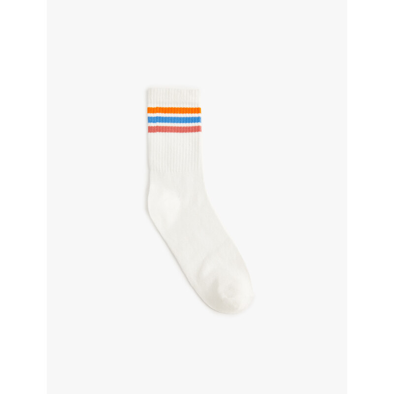 Koton Stripe Patterned Socket Socks