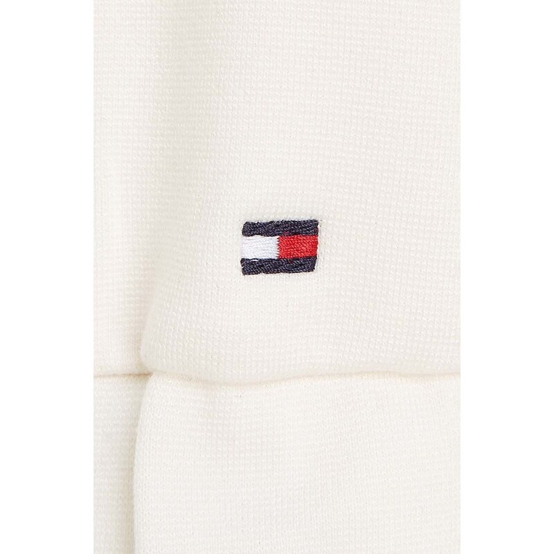 Dětská mikina Tommy Hilfiger bílá barva, s aplikací