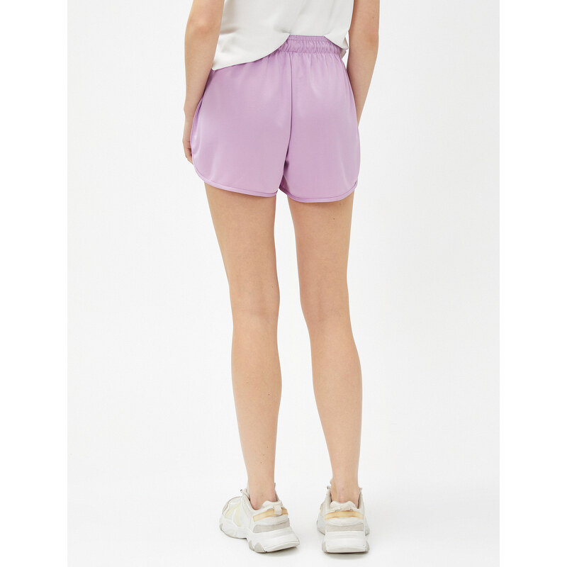 Koton Mini Sports Shorts with Tie Waist