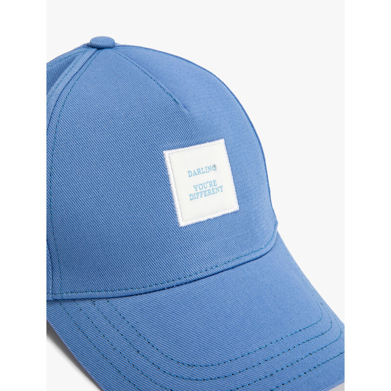 Koton Cap Hat Label Detailed Embroidered Cotton