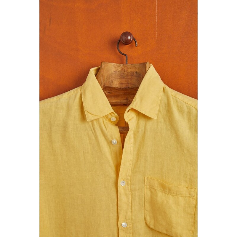 Portuguese Flannel Portuguese Flannel Linen — Yellow