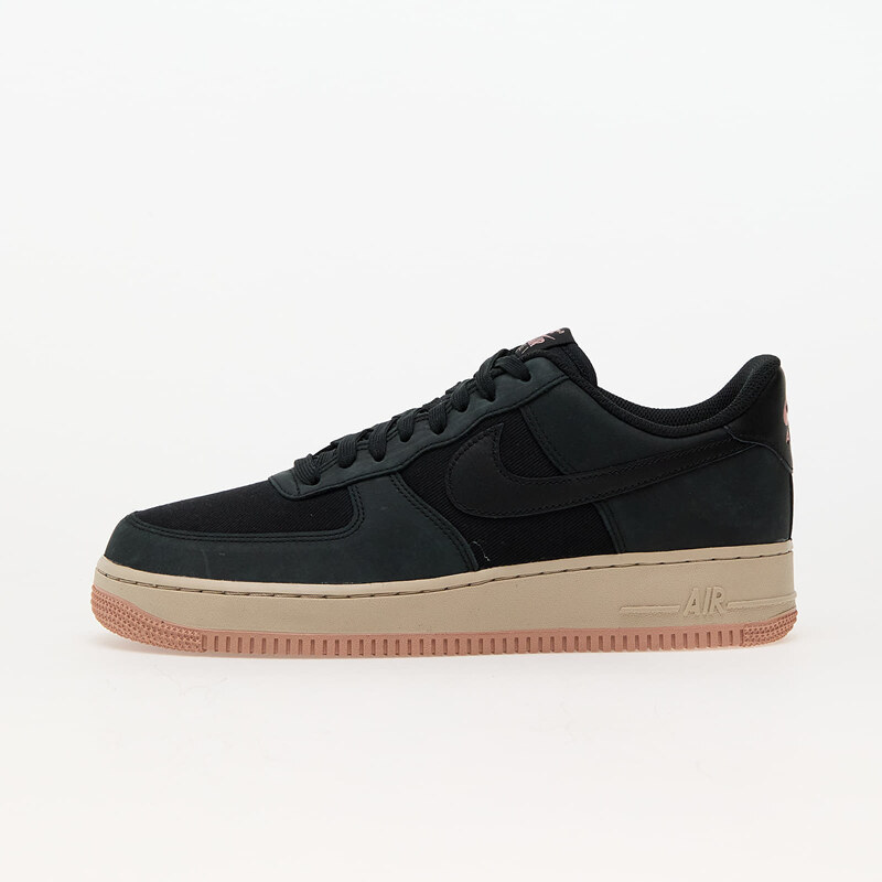 Pánské nízké tenisky Nike Air Force 1 '07 Lx Black/ Black-Red Stardust-Sanddrift