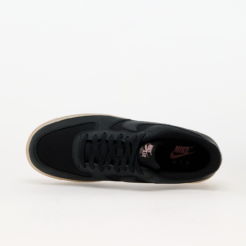 Pánské nízké tenisky Nike Air Force 1 '07 Lx Black/ Black-Red Stardust-Sanddrift