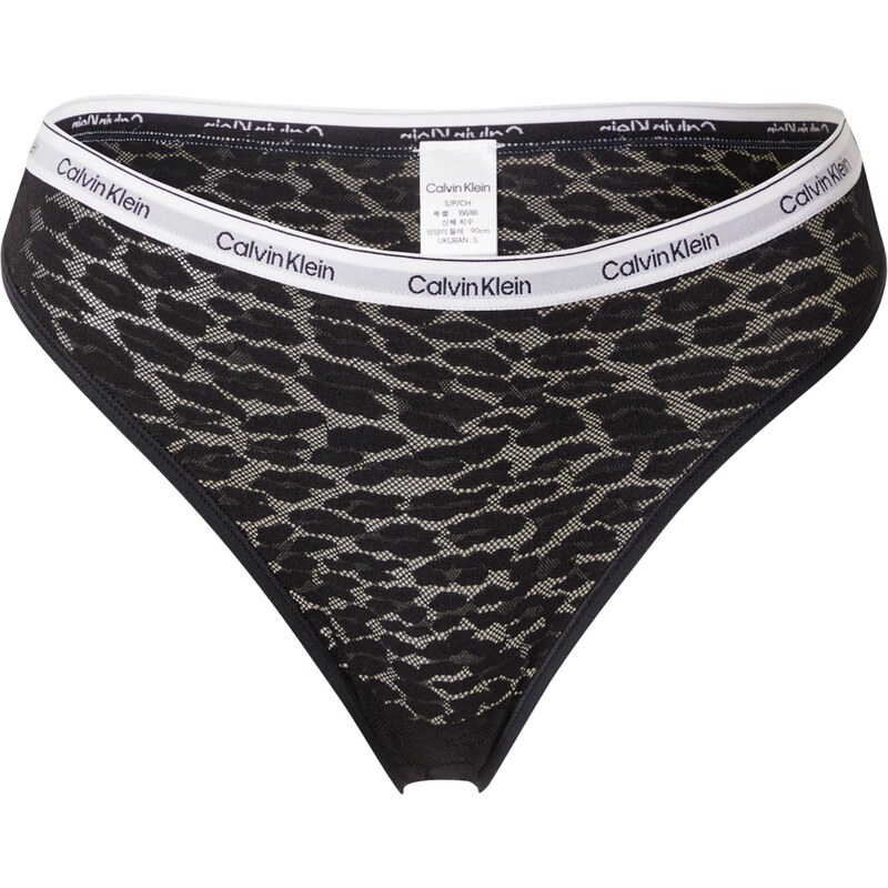 Calvin Klein Underwear Kalhotky černá / offwhite 100722769
