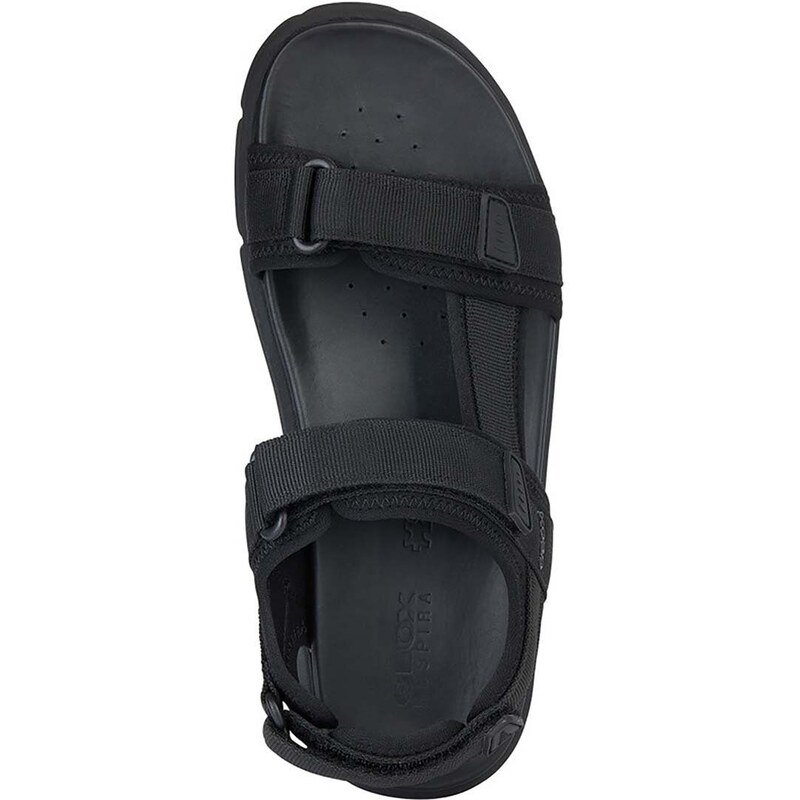 Sandály Geox U XAND 2S pánské, černá barva, U45BGA 01115 C9999