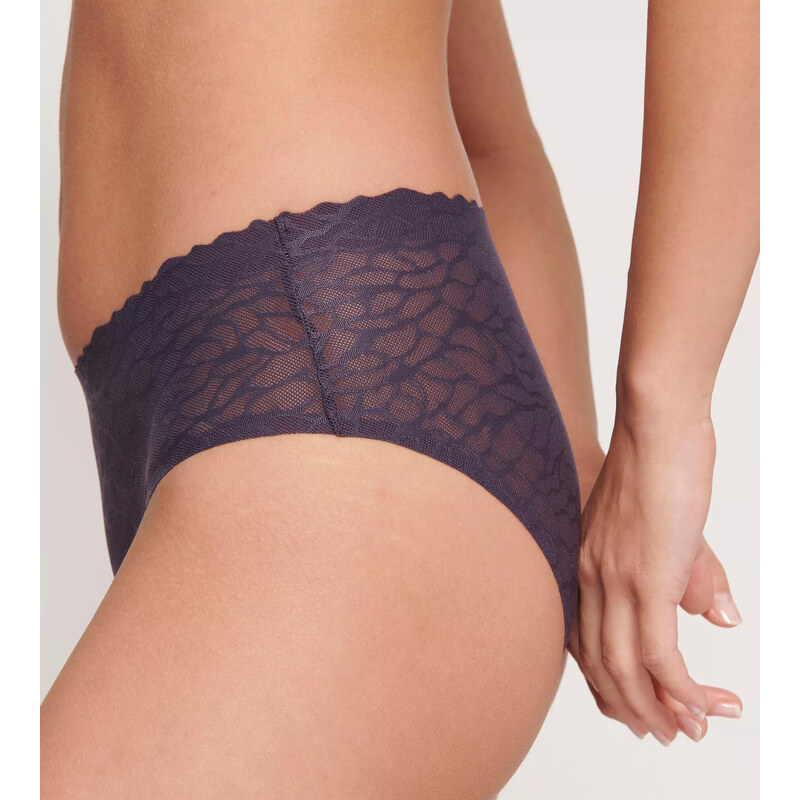 Dámské kalhotky Zero Feel Lace 2.0 Hipster - BLUE - fialové 00LL - SLOGGI