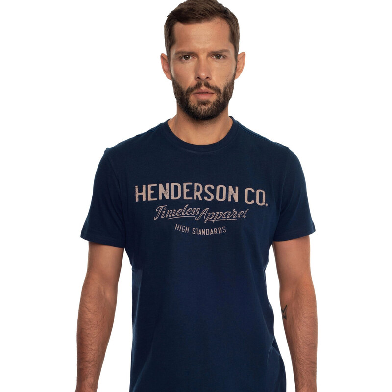 Pánské pyžamo 41286 Creed blue - HENDERSON