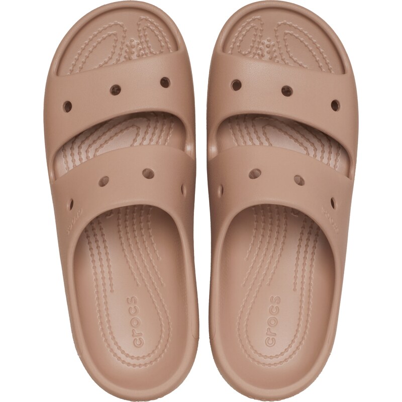 Dámské pantofle Crocs CLASSIC SANDAL V2 hnědá