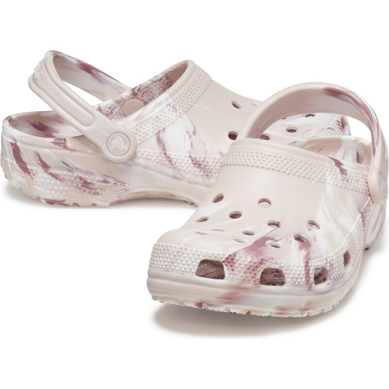 Dámské boty Crocs CLASSIC MARBLED CLOG fialová