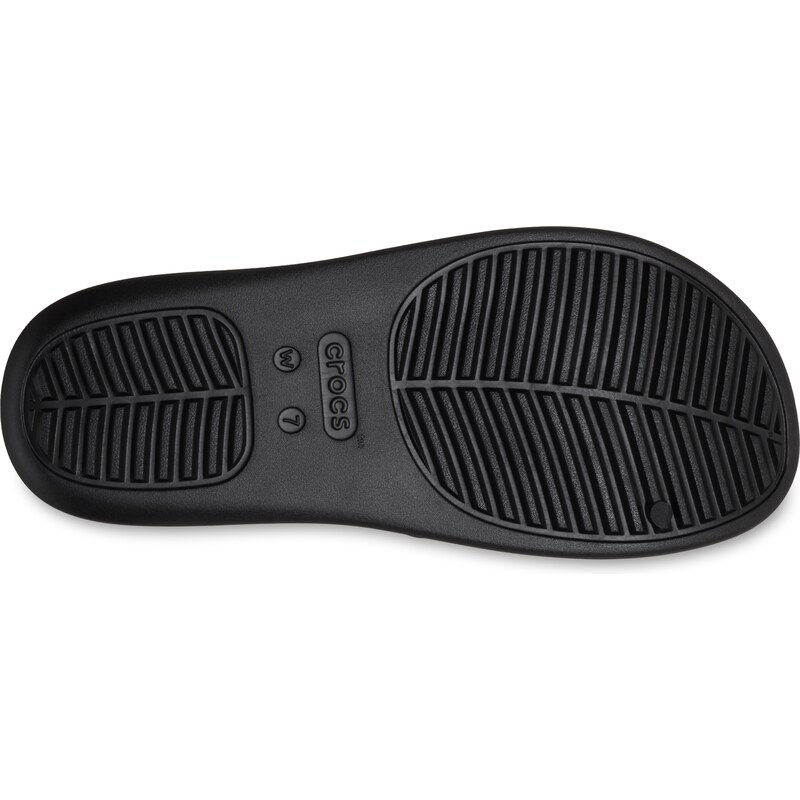 Dámské pantofle Crocs CLASSIC PLATFORM H-Strap černá