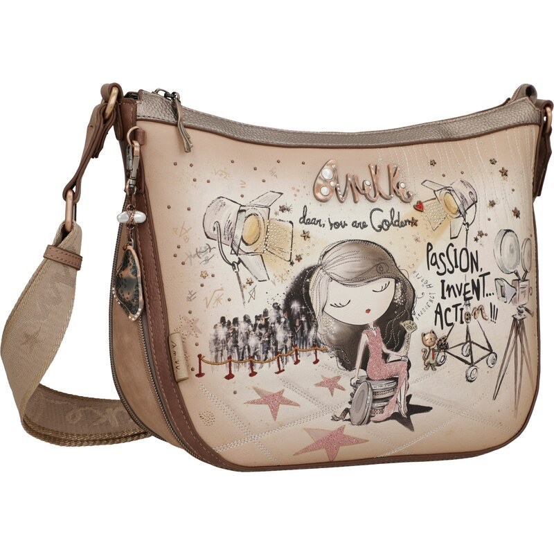 Dámská crossbody kabelka 38703-138 Anekke béžová