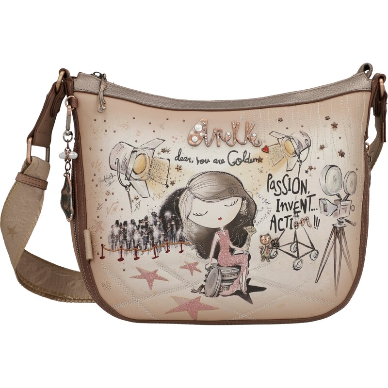 Dámská crossbody kabelka 38703-138 Anekke béžová