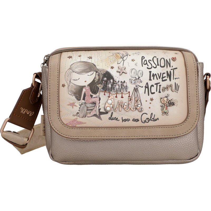 Anekke crossbody kabelka s klopou Hollywood