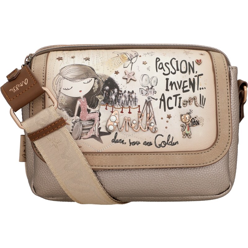 Anekke crossbody kabelka s klopou Hollywood