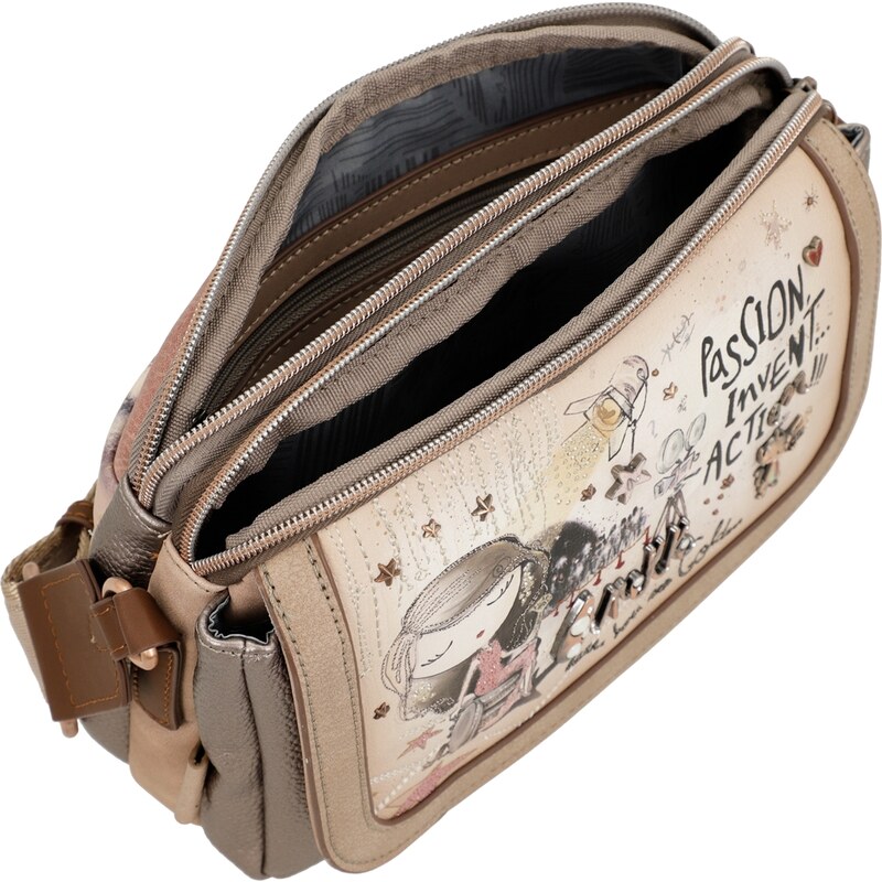 Anekke crossbody kabelka s klopou Hollywood