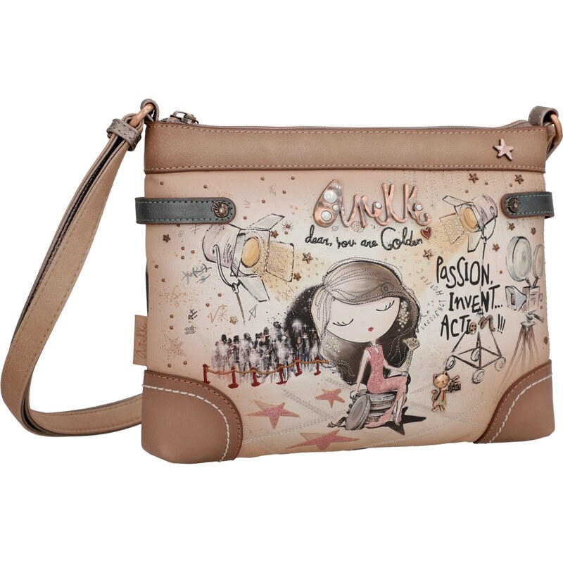 Dámská crossbody kabelka 38703-701 Anekke béžová