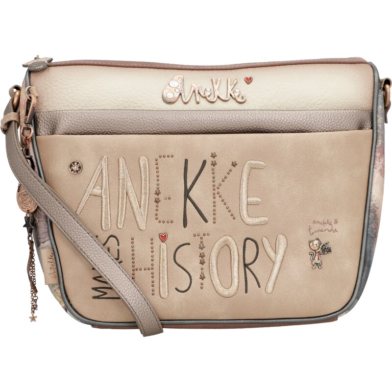 Anekke prostorná crossbody kabelka Stars