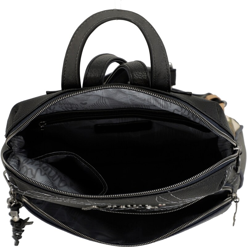 Dámský batoh 38755-002 Anekke černý, modrý