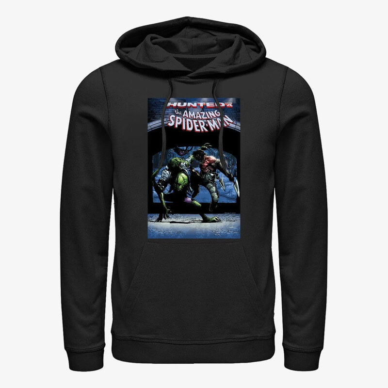 Pánská mikina Merch Marvel Spider-Man Classic - 19MARV00667A-001 the Amazing Spider-Man_143.psd Unisex Hoodie Black