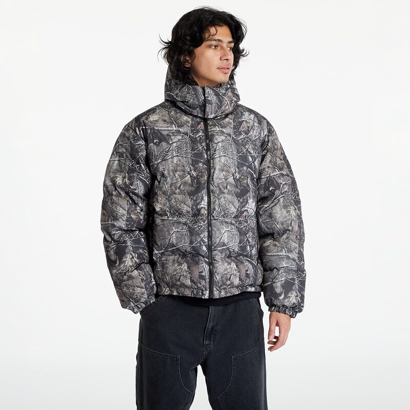 Pánská zimní bunda Wasted Paris Puffer Hood Reverse Taiga Black/ Camo