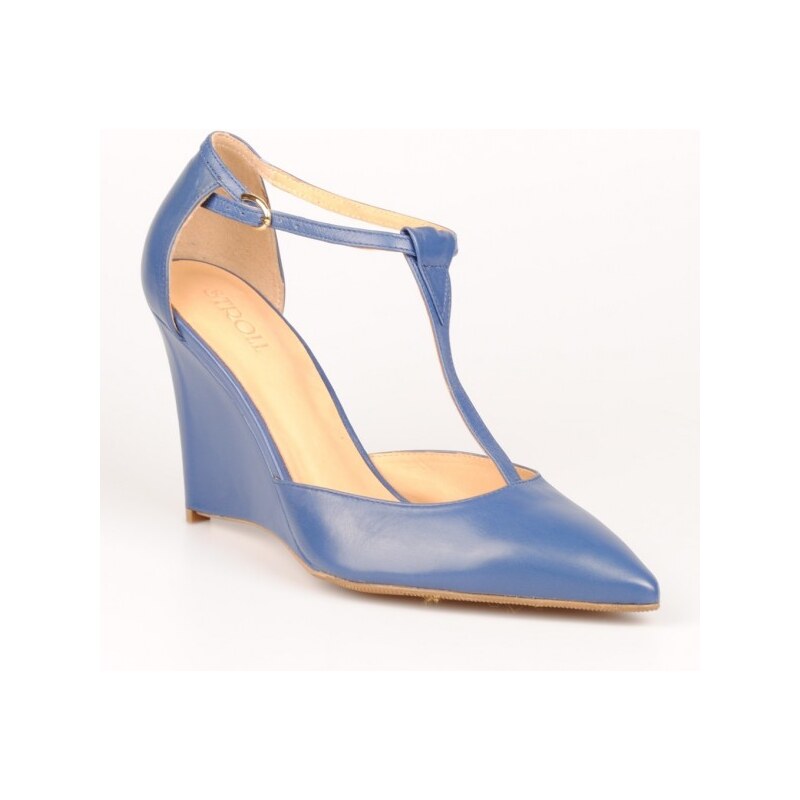 STROLL dámská modrá obuv na klínku WW2684m EUR 36