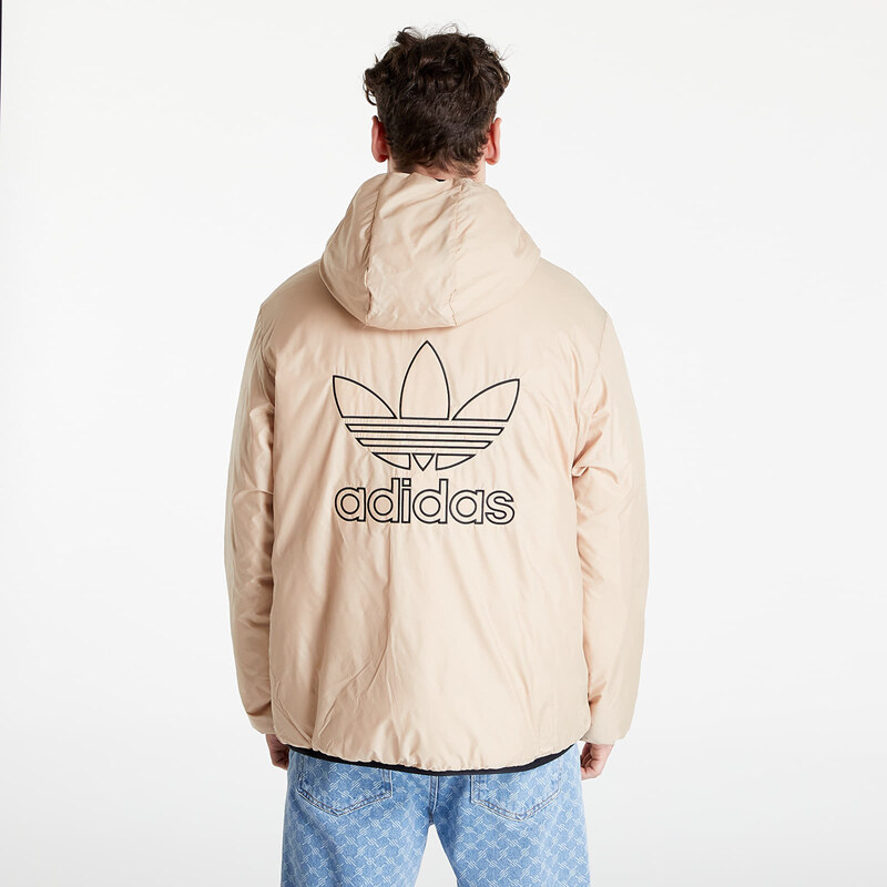 Pánská zimní bunda adidas Originals Pad Rev Jacket Black/ Beige