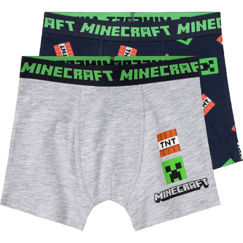 Minecraft Chlapecké boxerky2 kusy