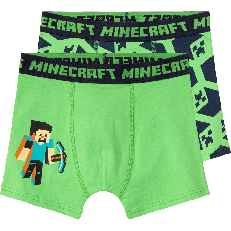 Minecraft Chlapecké boxerky2 kusy