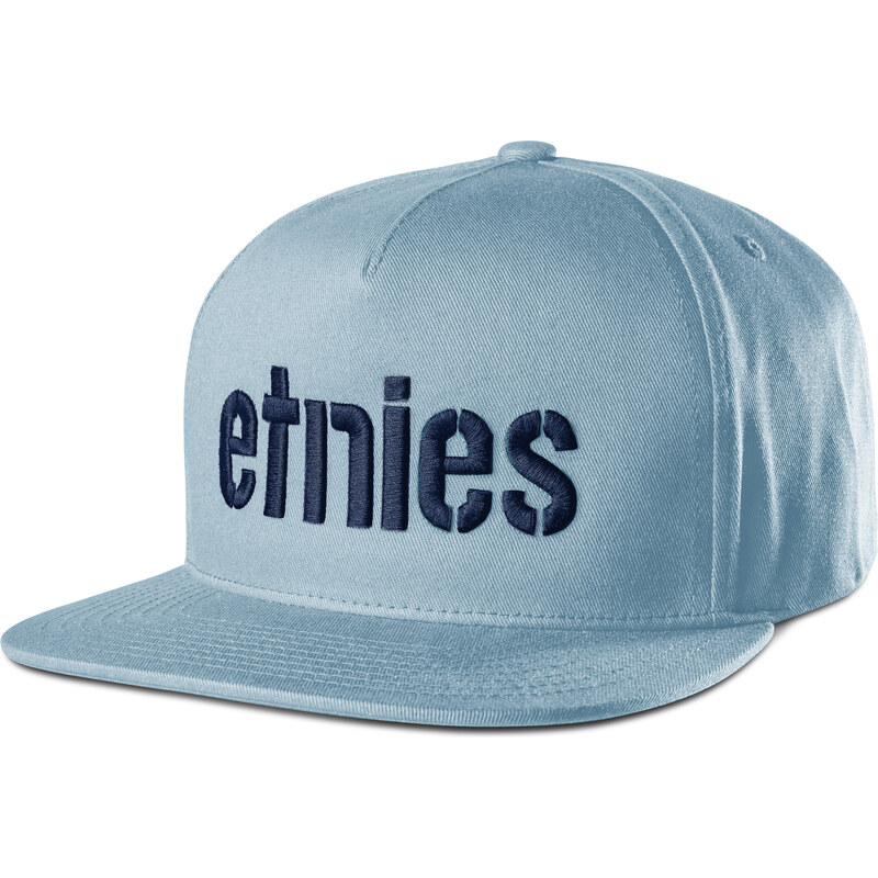 Kšiltovka Etnies Corp Snapback - Light Blue