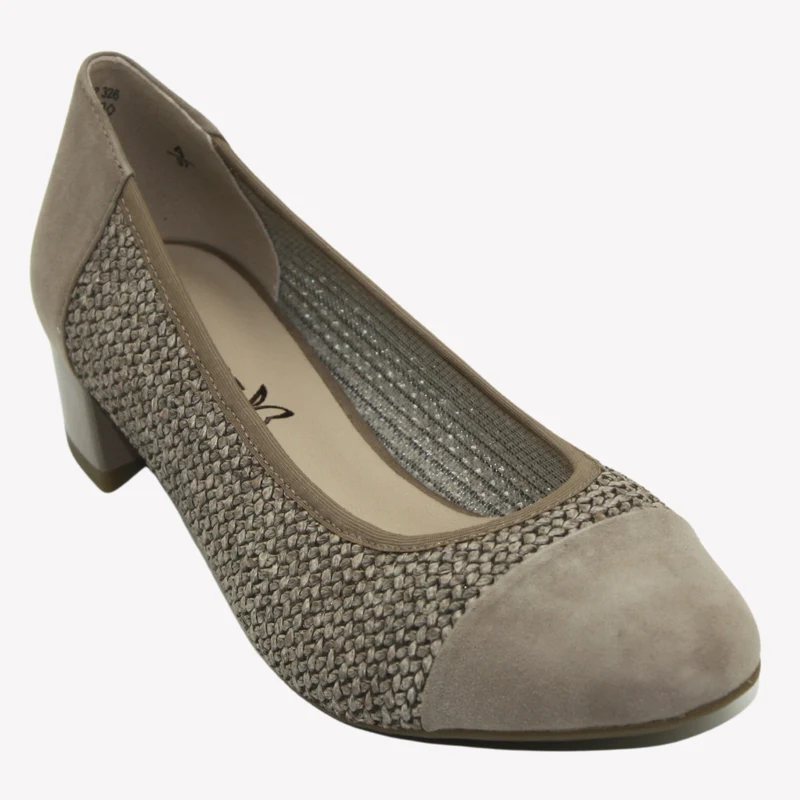 CAPRICE Femme 9-22500-42 Escarpins, Nappa Noir, 38 EU