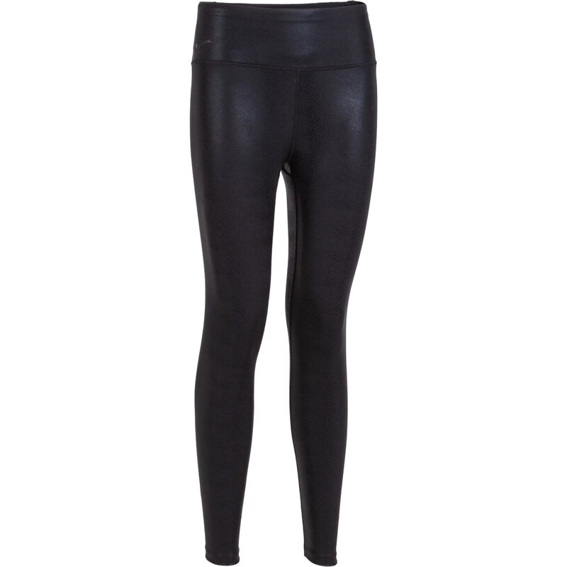 ČERNÉ LESKLÉ LEGÍNY JOMA URBAN STREET LONG TIGHTS Černá