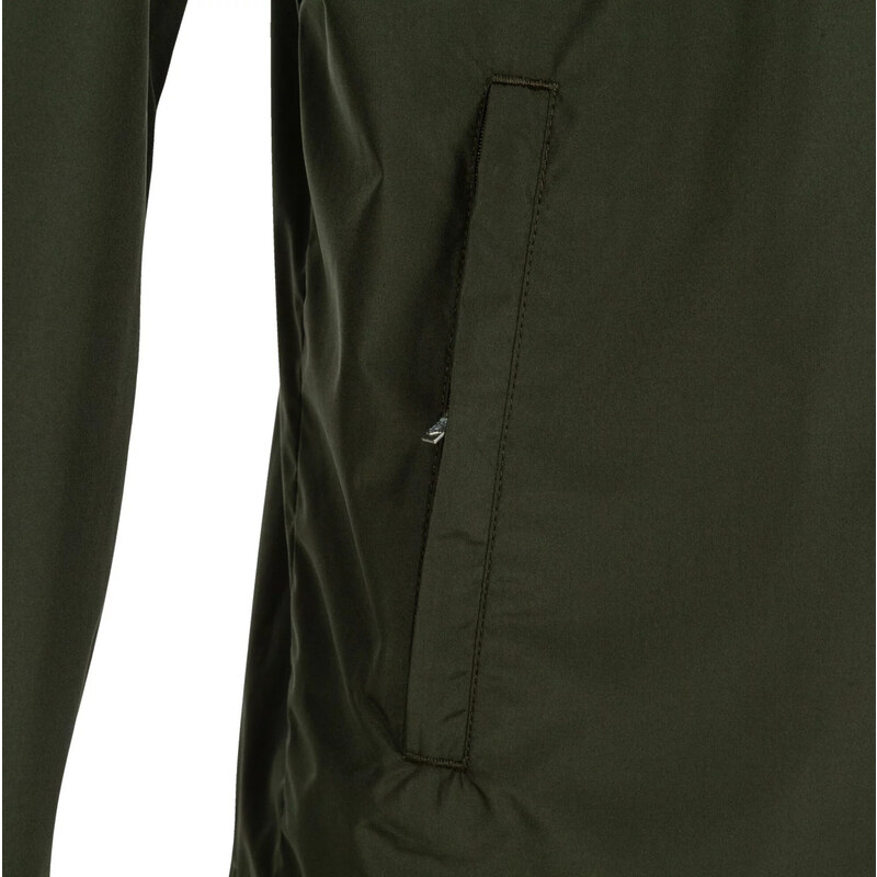 TMAVÁ KHAKI PÁNSKÁ SPORTOVNÍ BUNDA JOMA ELITE VII RAIN JACKET