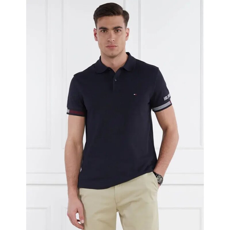 Tommy Hilfiger Polokošile FLAG CUFF | Slim Fit