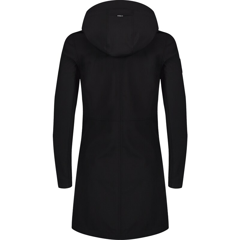 Nordblanc Černý dámský lehký softshellový kabát HEAVENLY
